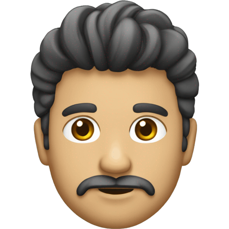 un chontacuro que tenga barba y sombretro  emoji