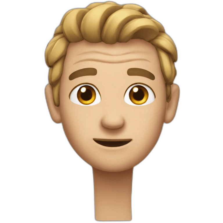 Eddy the head emoji