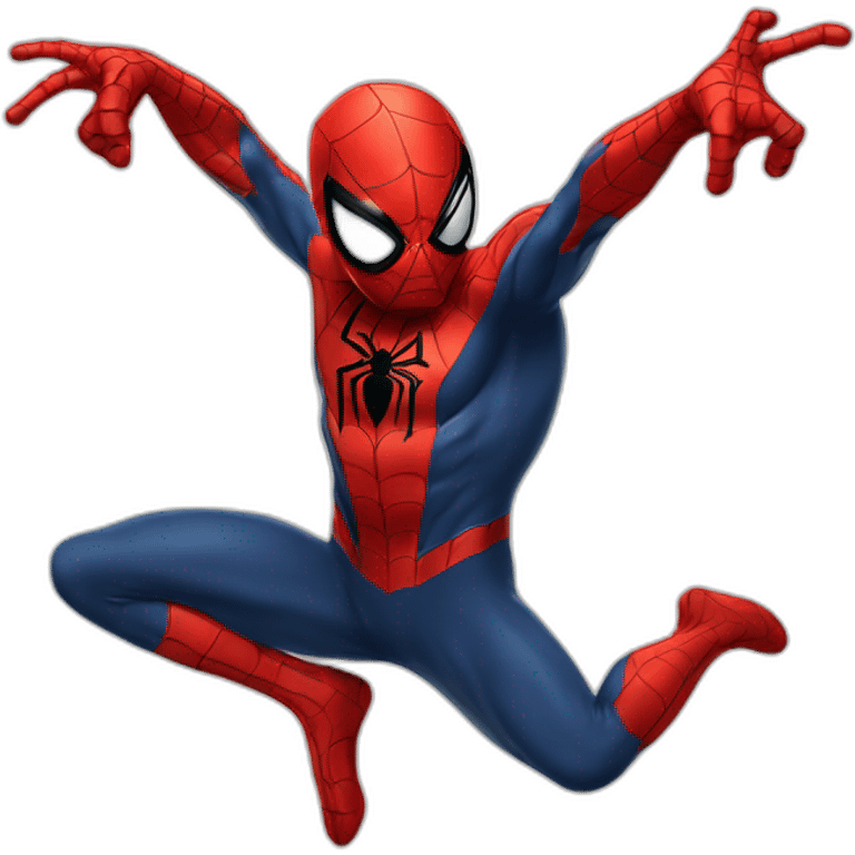 Spiderman dab emoji