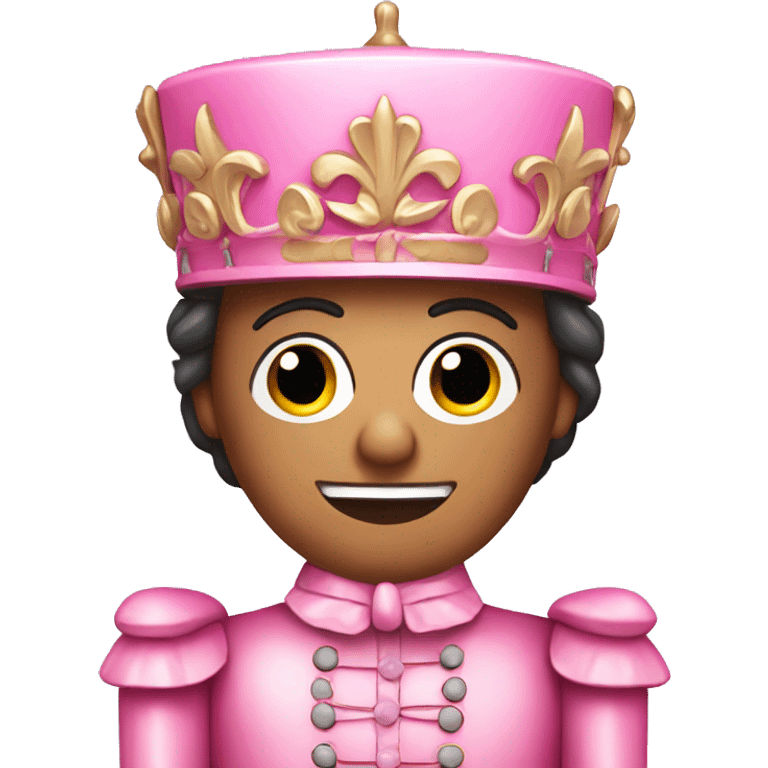 Pink nutcracker  emoji