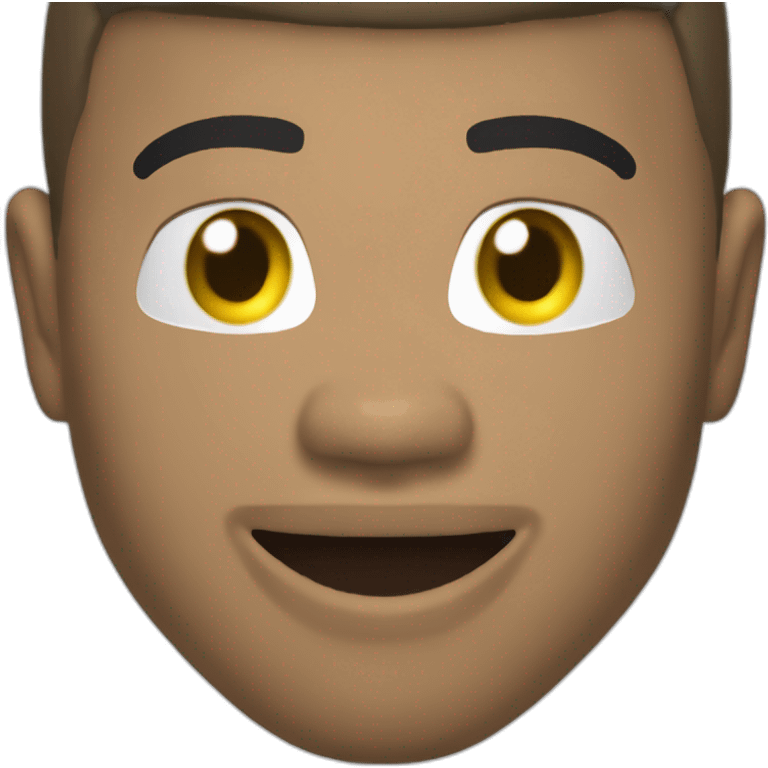 kylian mbappé tirant dans un ballon emoji