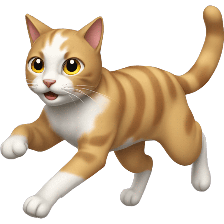 Gato corriendo emoji