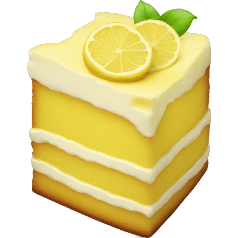 lemon cake emoji