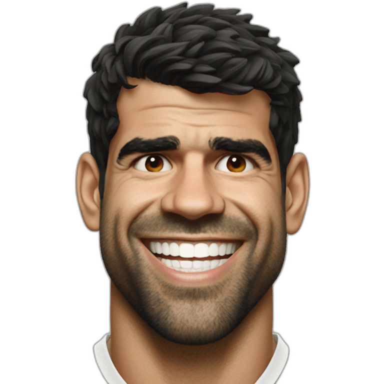 smiling diego costa emoji