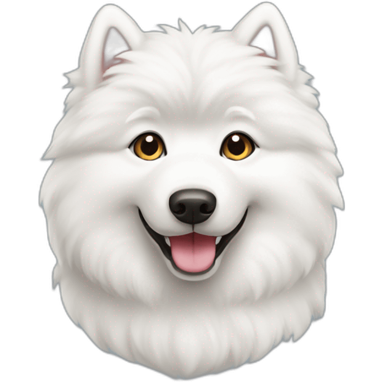 Samoyed cute emoji