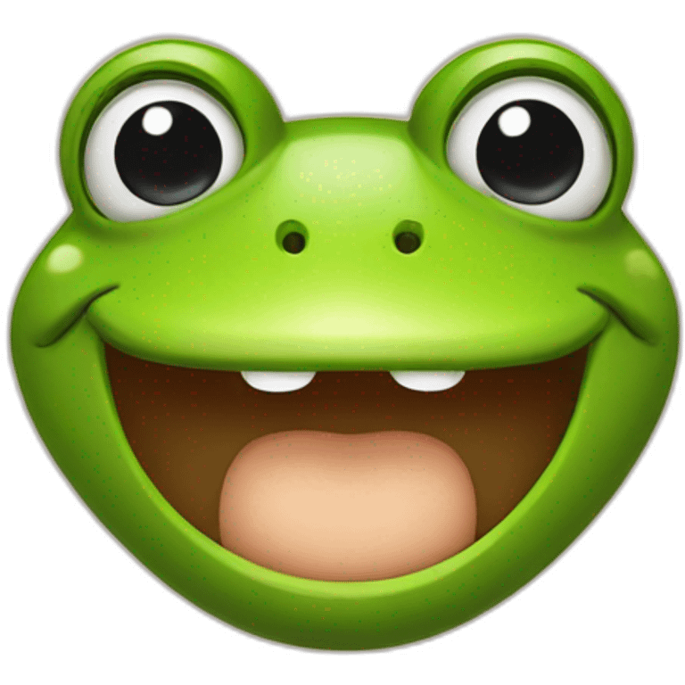 winking frog emoji