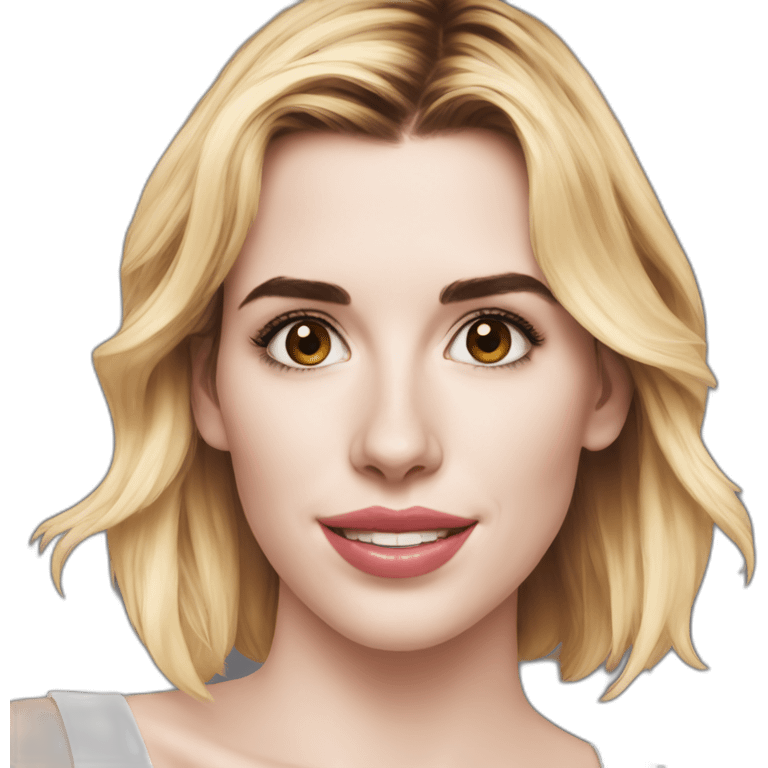 Emma roberts emoji