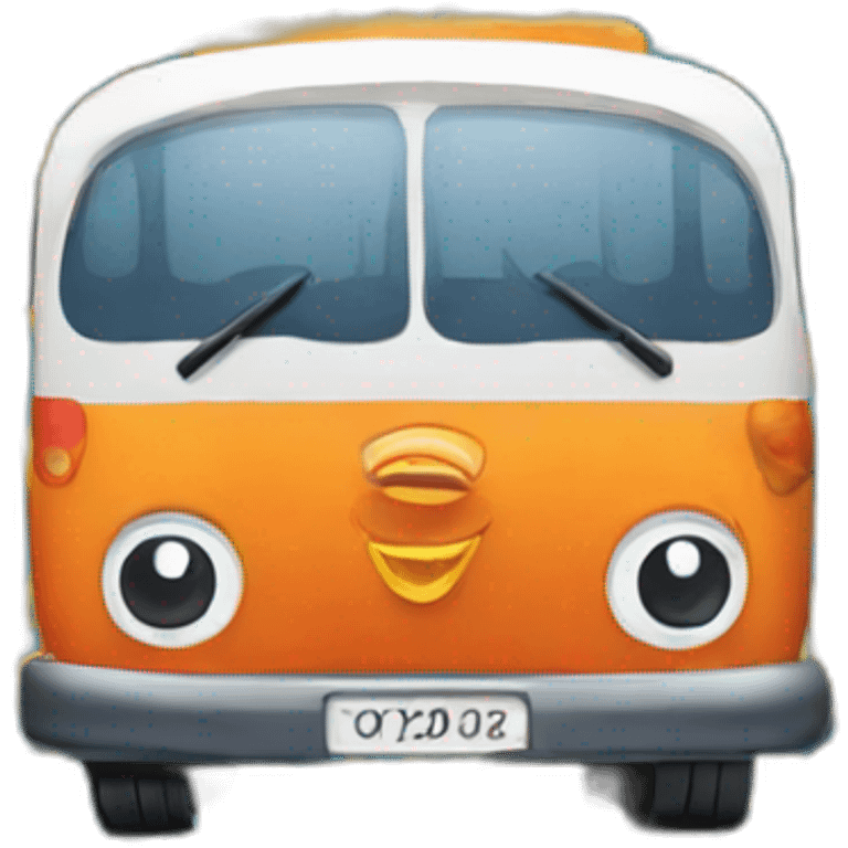 travel in bus emoji