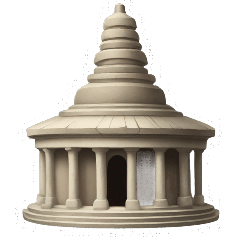 rounded Tartarian temple  emoji