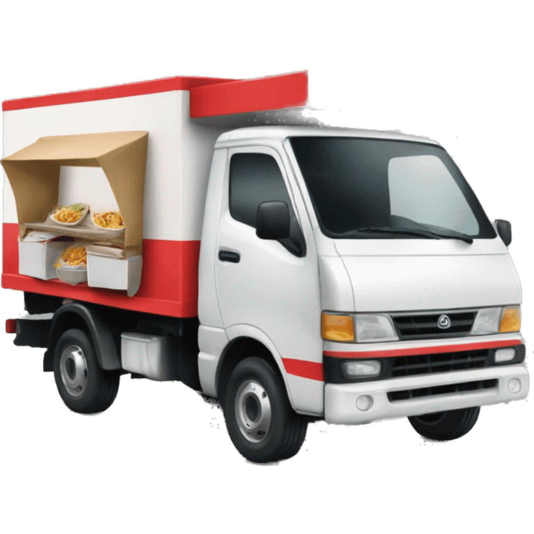 japanese food truk that selling ramen emoji