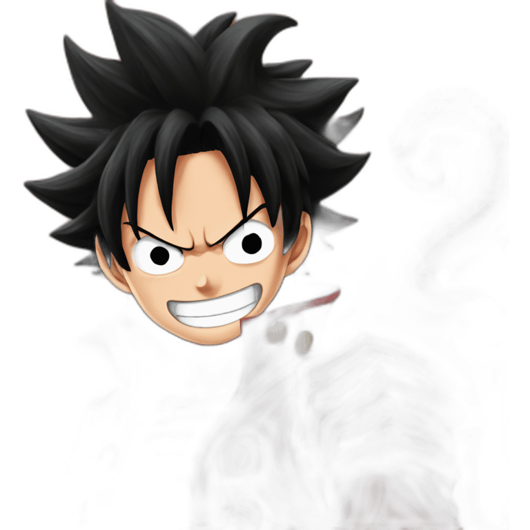 Monkey d Luffy Snakeman emoji