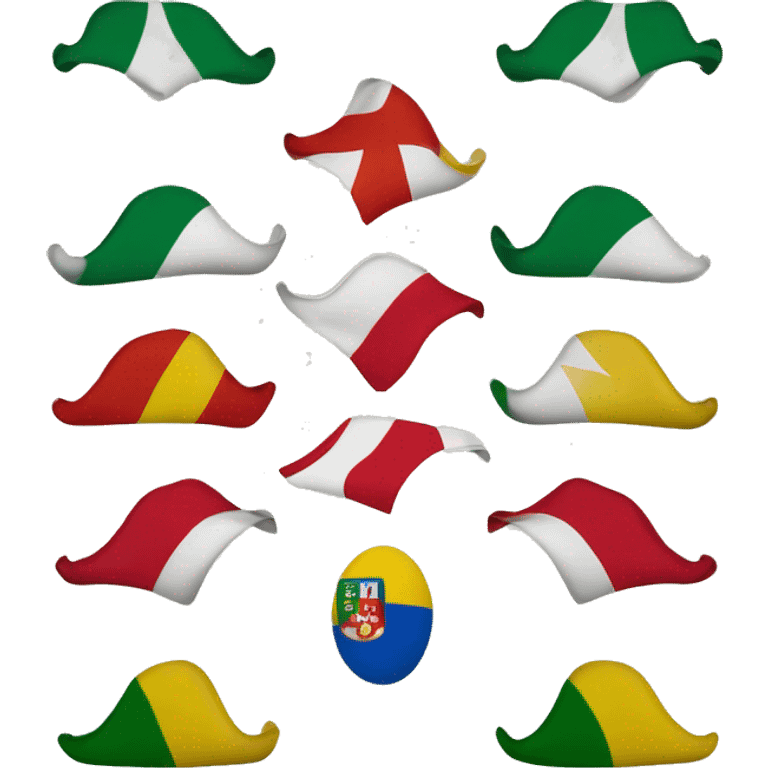 Drapeau de la Sicile Italie emoji