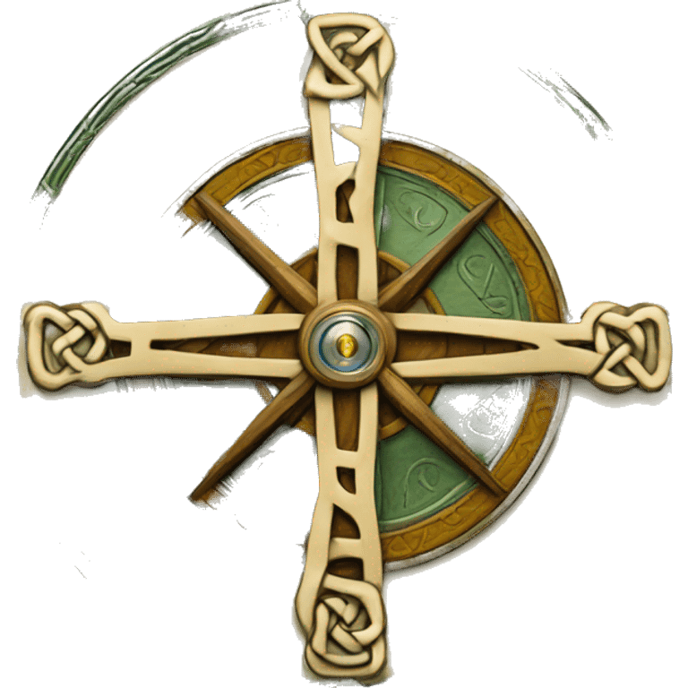  celtic detailed compass  emoji