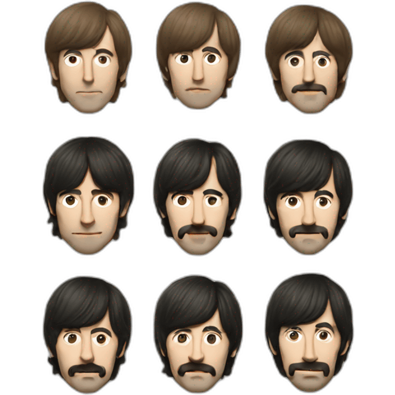 The beatles emoji