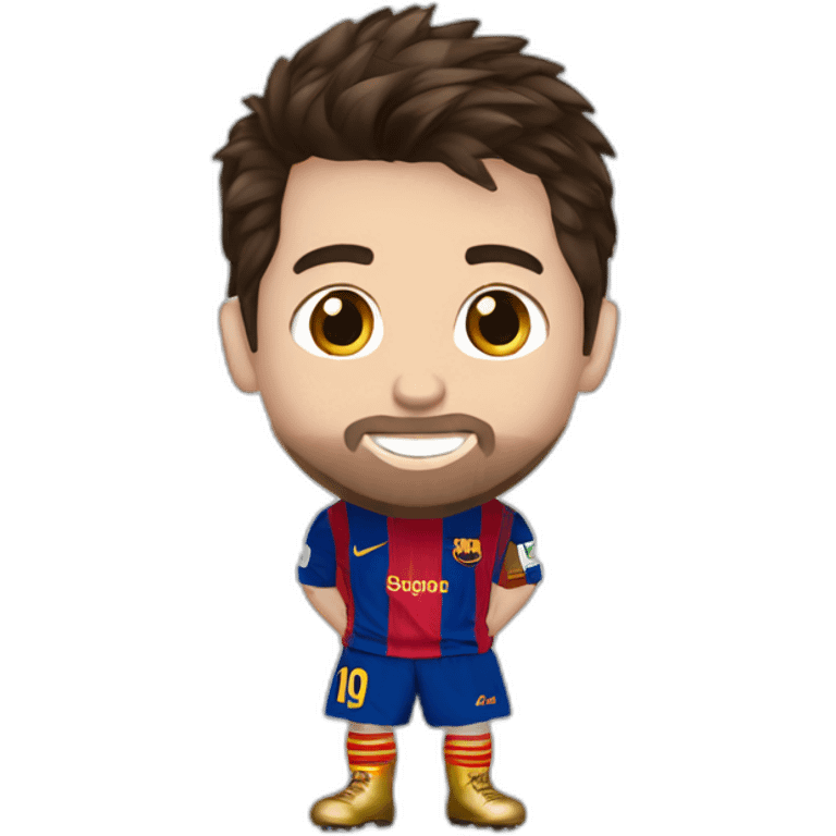 messi ronaldo ugg  emoji