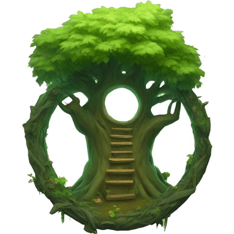 portal forest emoji