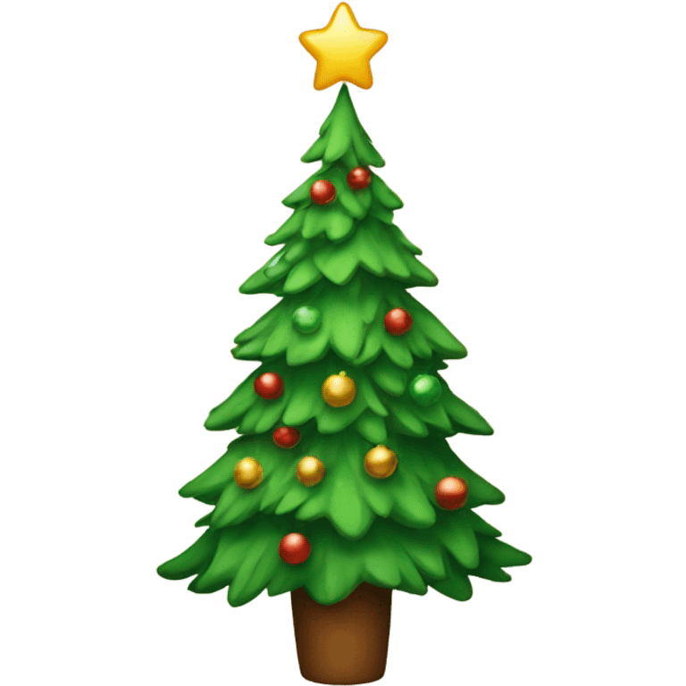 Christmas tree emoji