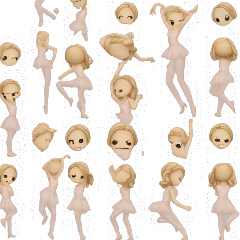 white girl dance emoji