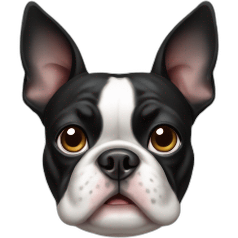 fat boston terrier emoji