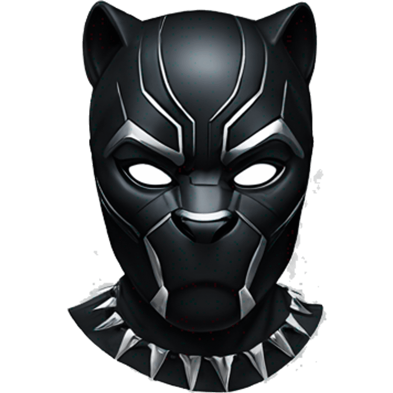 Black Panther, mask, Marvel emoji