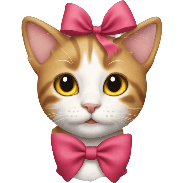 Cat with Bow emoji