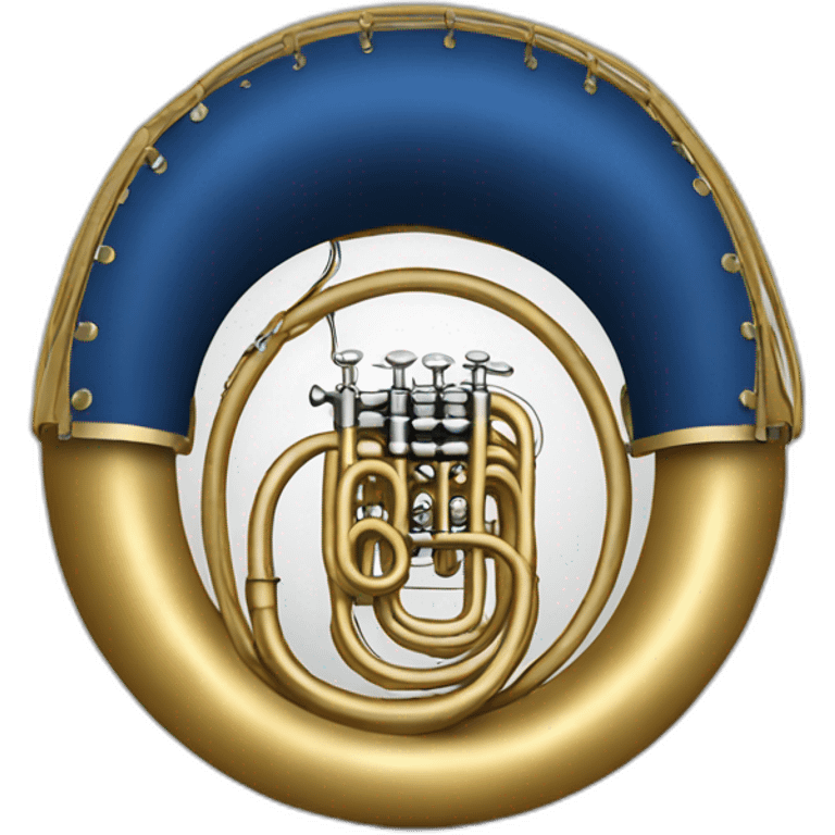 Sousaphone front view emoji