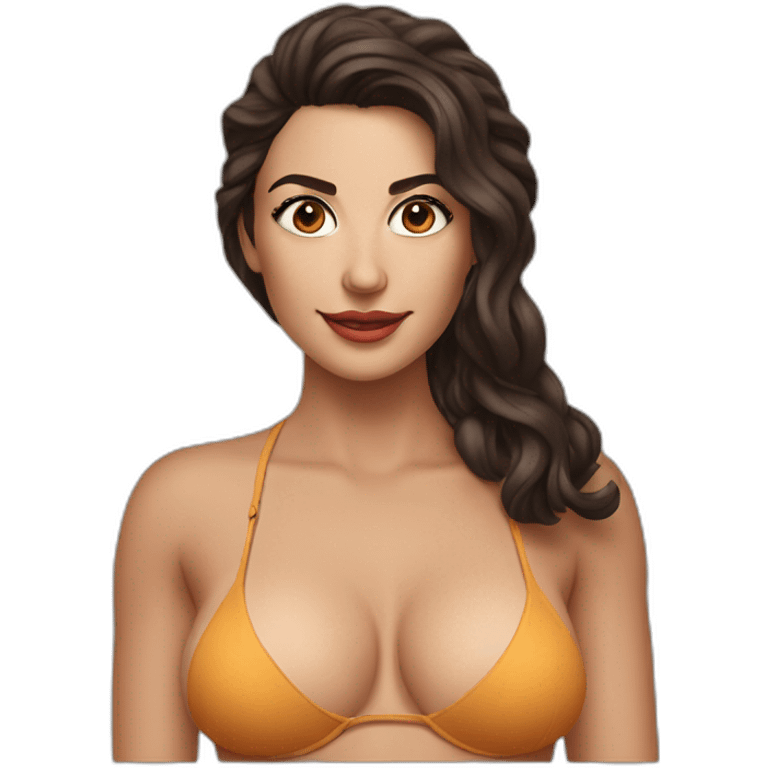 miriam leone in bikini emoji