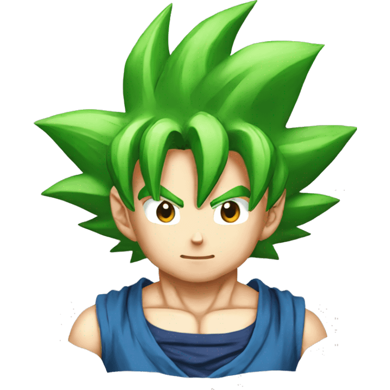 Goku verde emoji