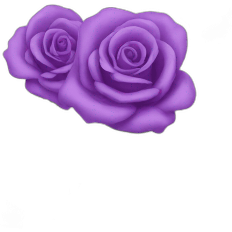 violet rose emoji