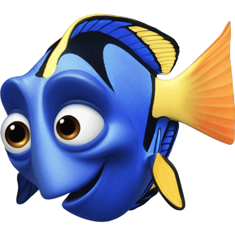 the fish Dory from movie “Finding Dory” emoji