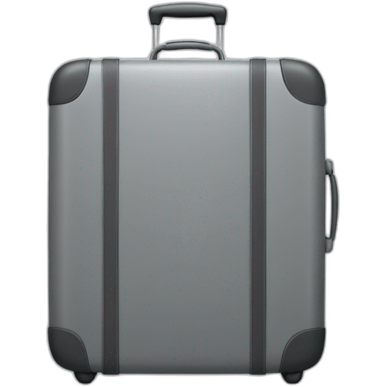 grey suitcase emoji