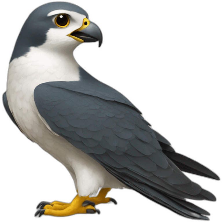 Halcón peregrino emoji