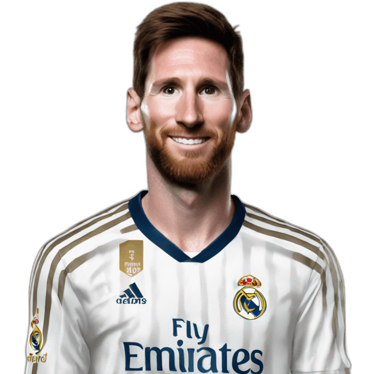 Messi at real Madrid  emoji