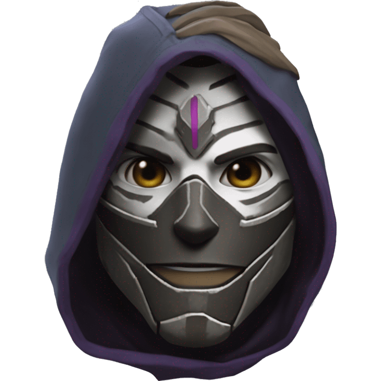 Cayde-6 del videojuego 'Destiny' sonriendo emoji