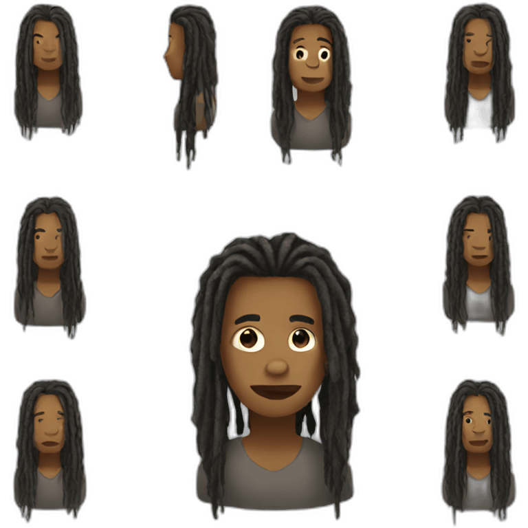 Dreadlocks emoji