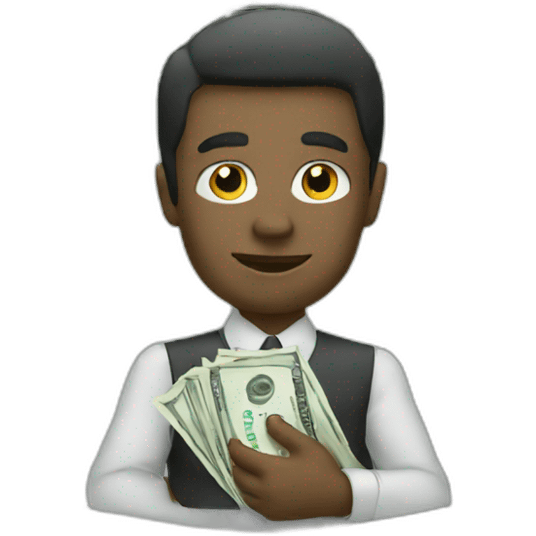 Money working for you emoji