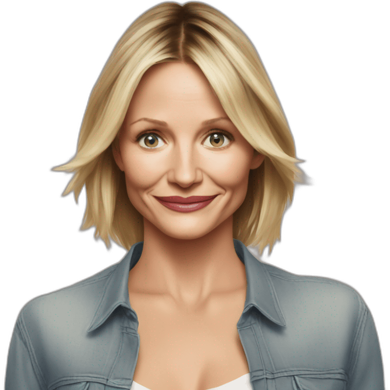 Cameron diaz emoji