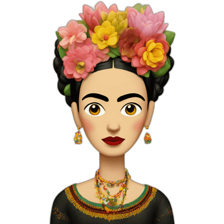 Pollock Frida Kahlo emoji