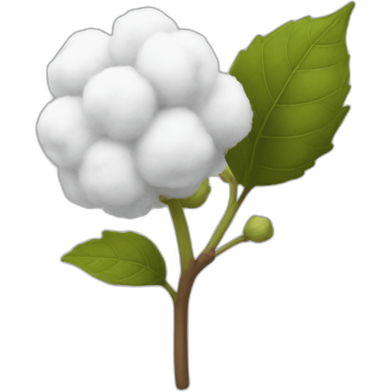 cotton stem emoji