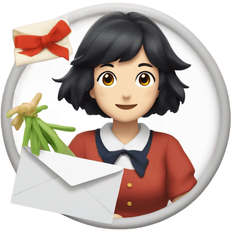 letter from “kiki delivery service” miss witcg emoji