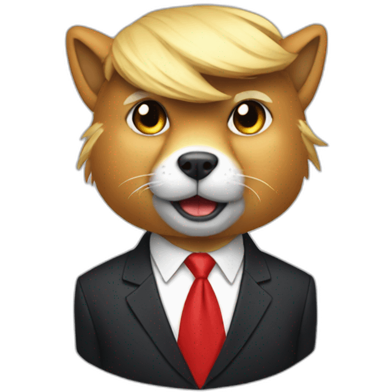 donald trump's fursona emoji