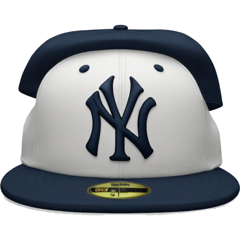 yankees fitted cap emoji