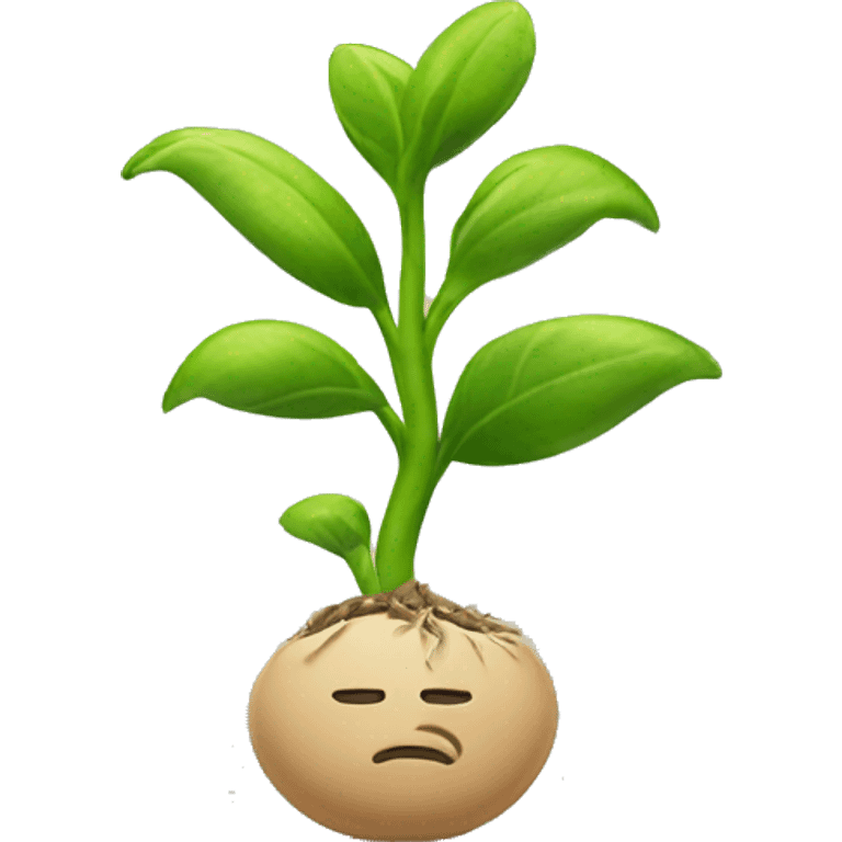 Sprouting plant emoji