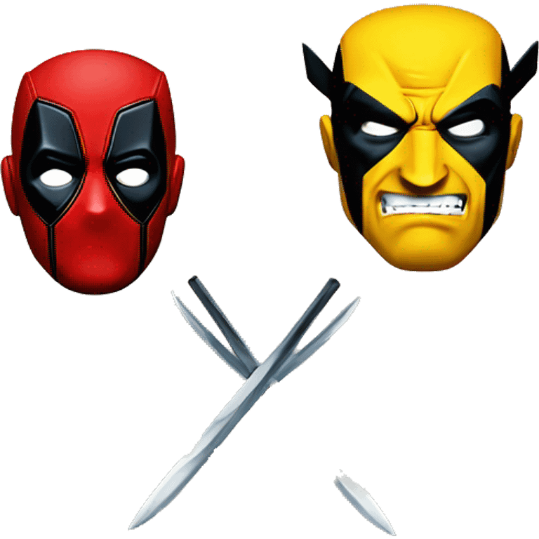 Deadpool and wolverine  emoji