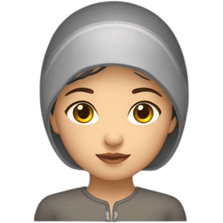 Kyrgyz girl emoji