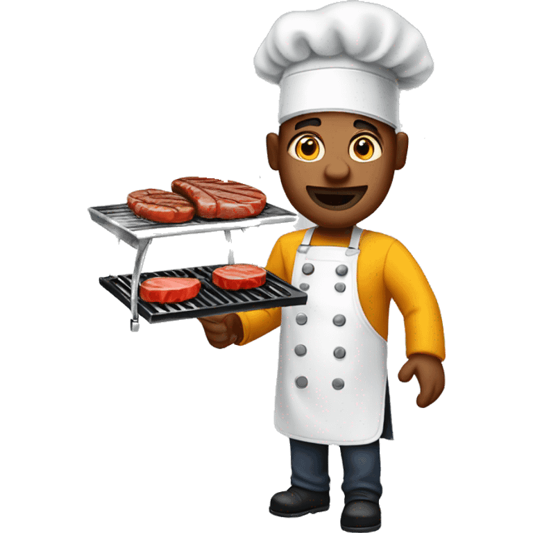 Grill master chef emoji