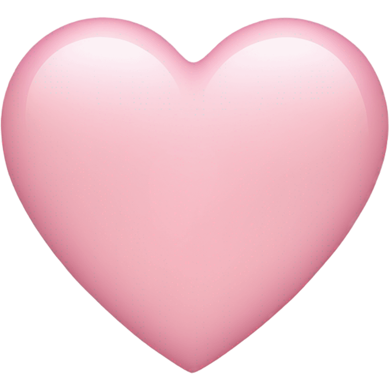 light pink heart emoji