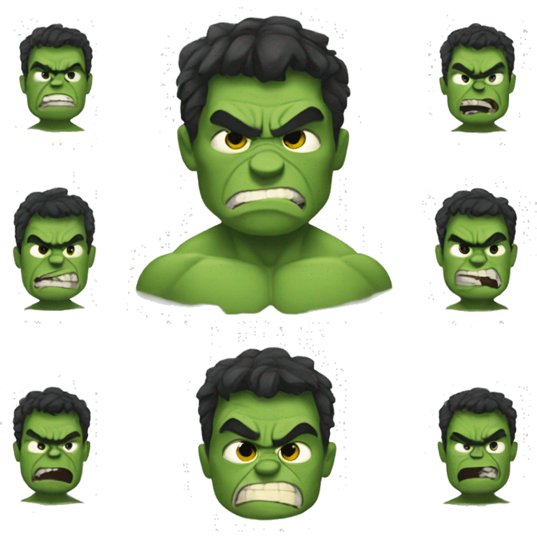 The hulk emoji