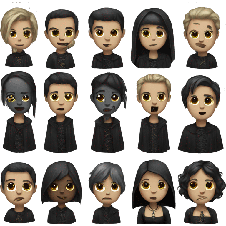 Gothic emojis emoji