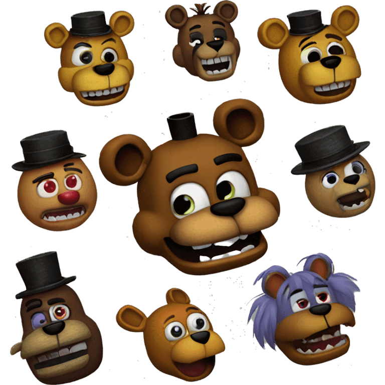 five nights at Freddy emoji